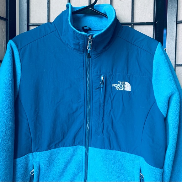 The North Face Polartec turquoise Denali fleece M - Picture 3 of 9